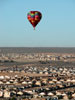 Lone balloon off to the Southwest