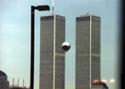 RESORTS Skyship 600 Circling near the WTC