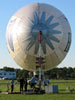 Horizon Blimp on the mast at Solberg Airport